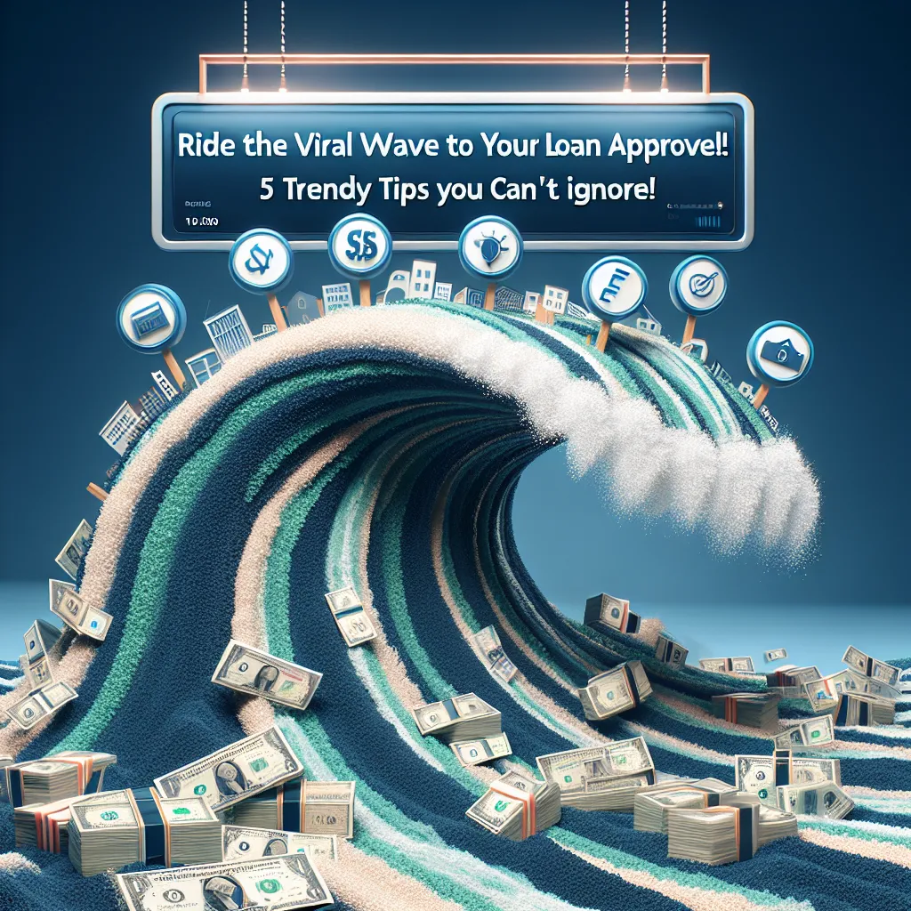 Ride the Viral Wave to Your Loan Approval: 5 Trendy Tips You Can't Ignore!