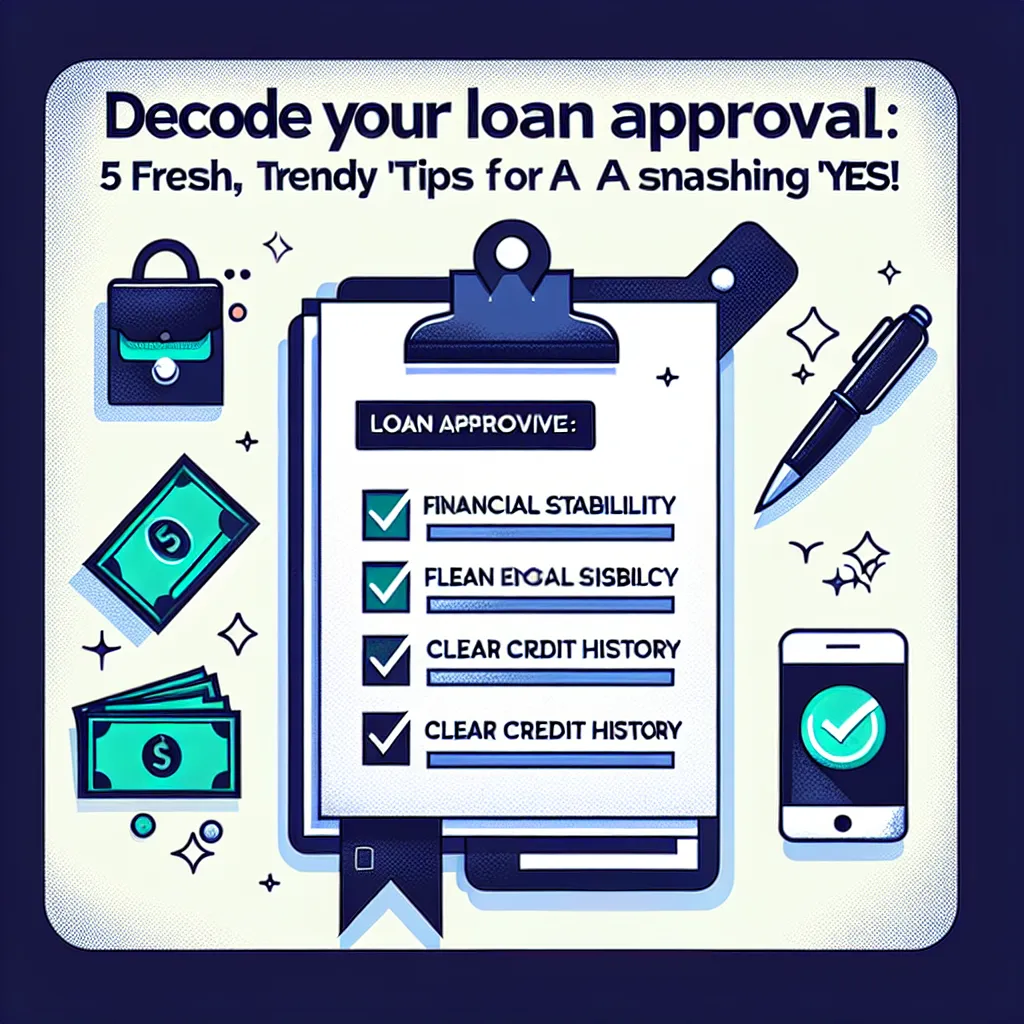 Decode Your Loan Approval: 5 Fresh, Trendy Tips for a Smashing 'Yes!'