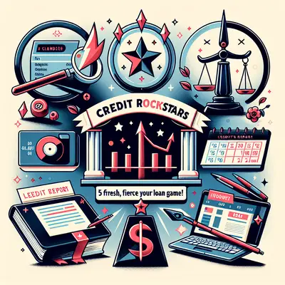 Credit Rockstars: 5 Fresh, Fierce Ways to Amp Up Your Loan Game!